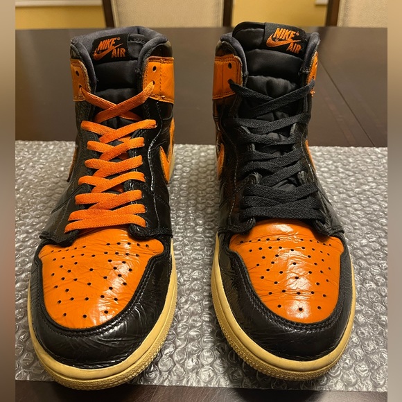 Nike Air Jordan 1 High Retro OG Shattered Backboard Sneaker Shoes Size US 11 - Picture 6 of 14